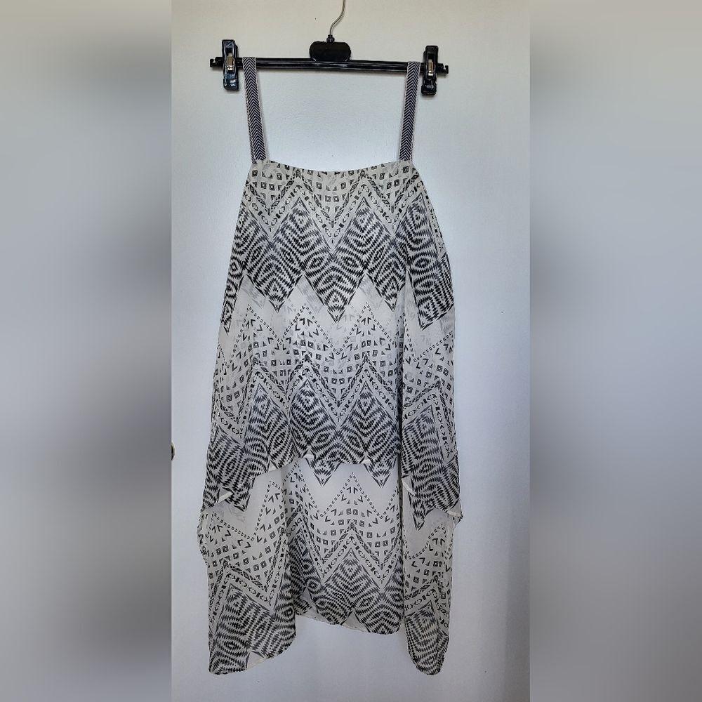 size Large California Moonrise Midi Summer Slip-on Dress